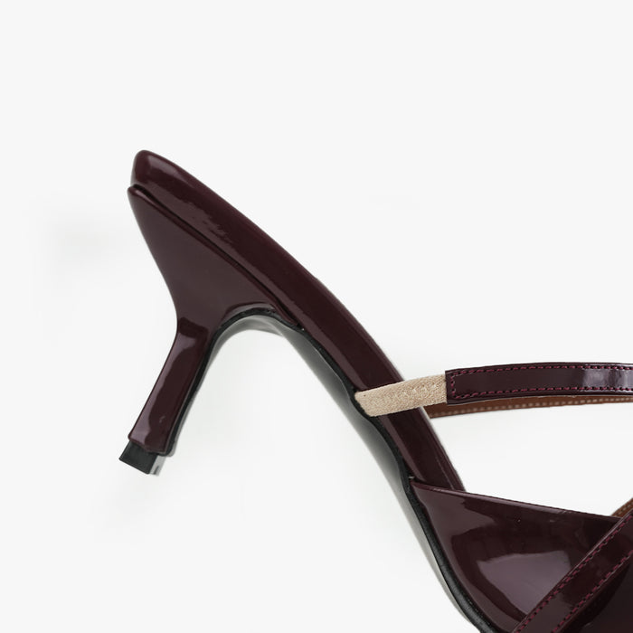 Seline Heels |Maroon