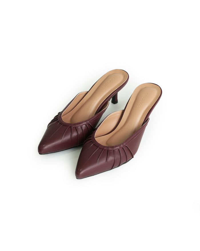 Seoul Heels | Maroon