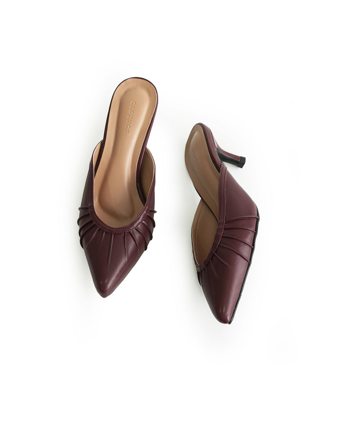 Seoul Heels | Maroon