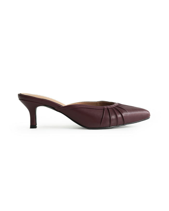 Seoul Heels | Maroon