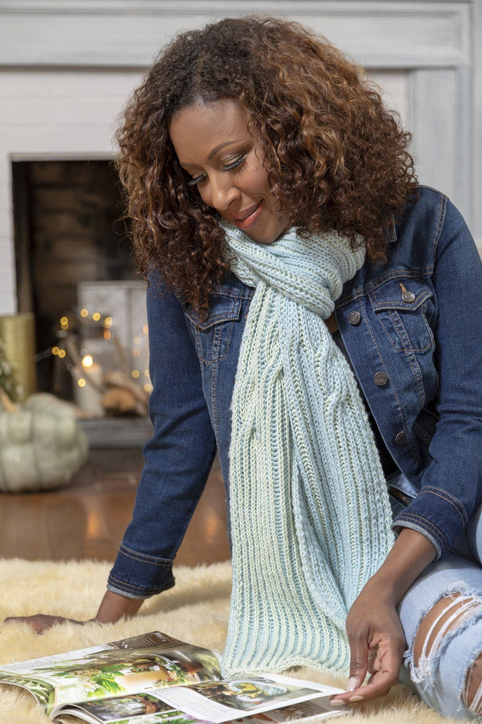 Serene Scarf Pattern Fibra Natura