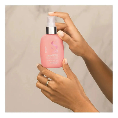 Set Alfaparf Moisture Nutritive Shampoo 1000ml, Máscara 200ml Y Fluido 125ml Hidratación Y Nutrición