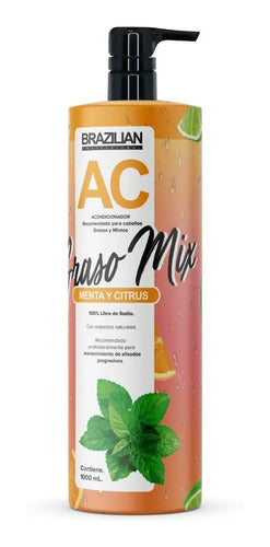 Set Shampoo Y Acondicionador Brazilian Grasos Con Botox