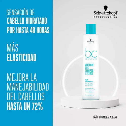 Shampoo Acondicionador Mascara Y Balm Schwarzkopf Moisture