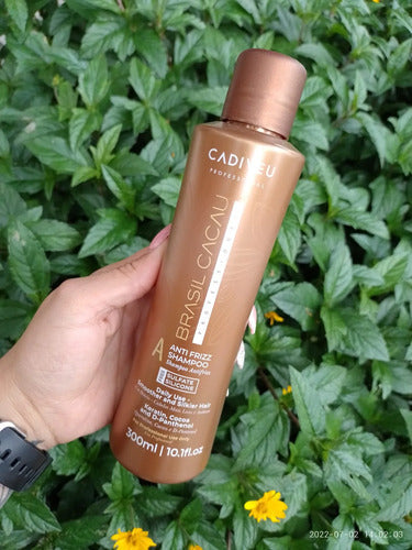 Shampoo Anti Frizz Brasil Cacau 300ml Hidratación