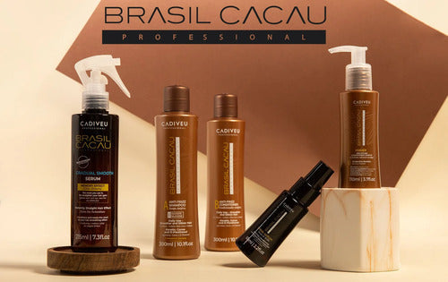 Shampoo Anti Frizz Brasil Cacau 300ml Hidratación