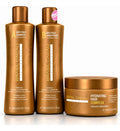 Shampoo Brasil Cacau Con Acondicionador Y Máscara Anti Frizz