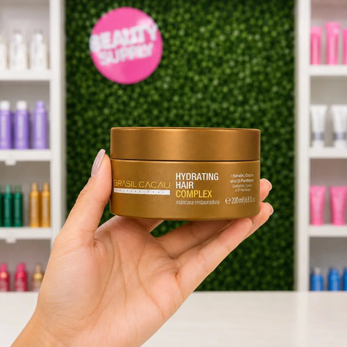 Shampoo Brasil Cacau Y Máscara Anti Frizz Reparación Capilar