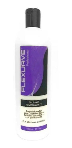 Shampoo Flexuave 1lt + Balsamo Revitalizante 1lt
