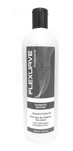 Shampoo Flexuave Neutro Y Bálsamo Revitalizante