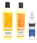 Shampoo Flexuave, Reparador De Puntas Y Ac. Hidratante