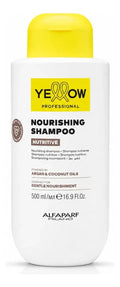Shampoo Nutritivo Yellow Alfaparf Nutrive 500ml Para Cabello Reseco Con Vitalidad