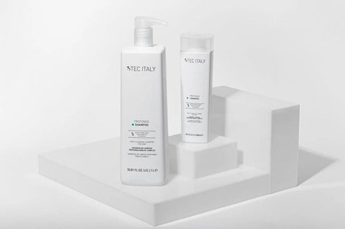 Shampoo Tec Italy Profondo 1l Limpieza Profunda Profesional