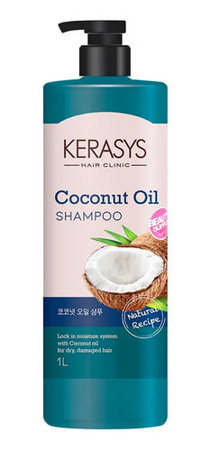 Shampoo Y Acondicionador Kerasys Aceite De Coco, Suavidad