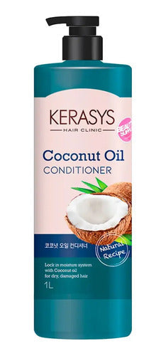 Shampoo Y Acondicionador Kerasys Aceite De Coco, Suavidad