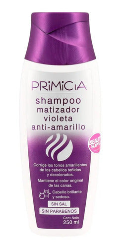 Shampoo Y Acondicionador Matizador Violeta Primicia 250ml