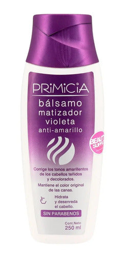 Shampoo Y Acondicionador Matizador Violeta Primicia 250ml