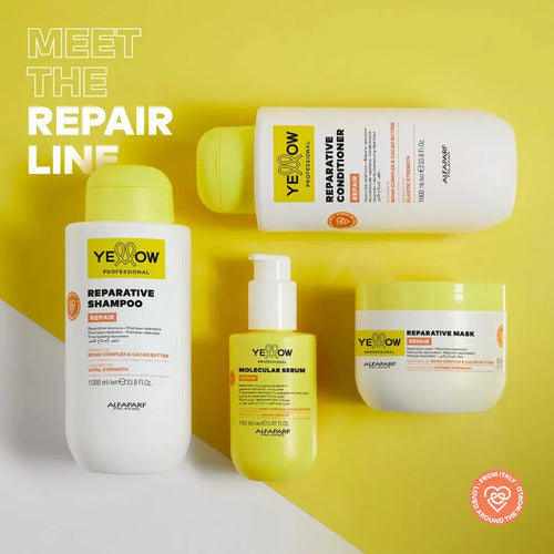 Shampoo Yellow Alfaparf Repair 500ml Cabello Dañado
