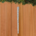 Silent Night Sparkling Rhinestone Icicle Ornament