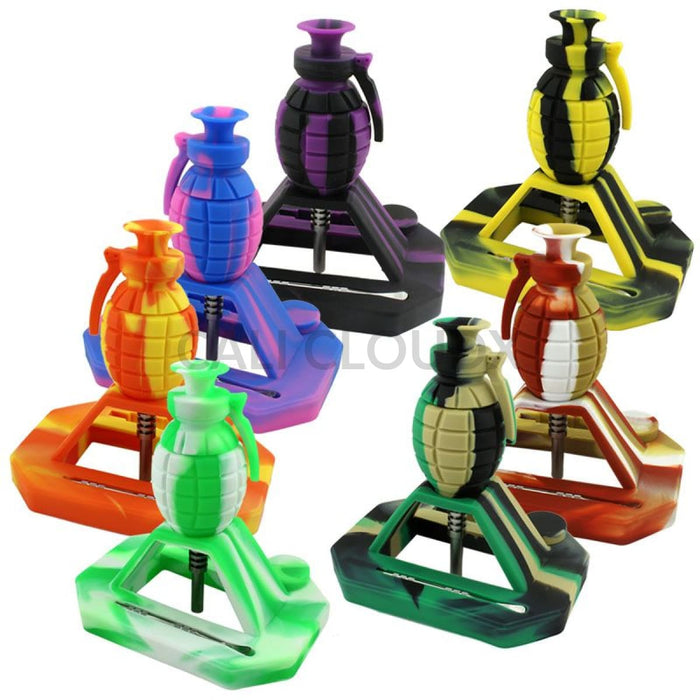 6 Silicone Grenade Nectar Collector