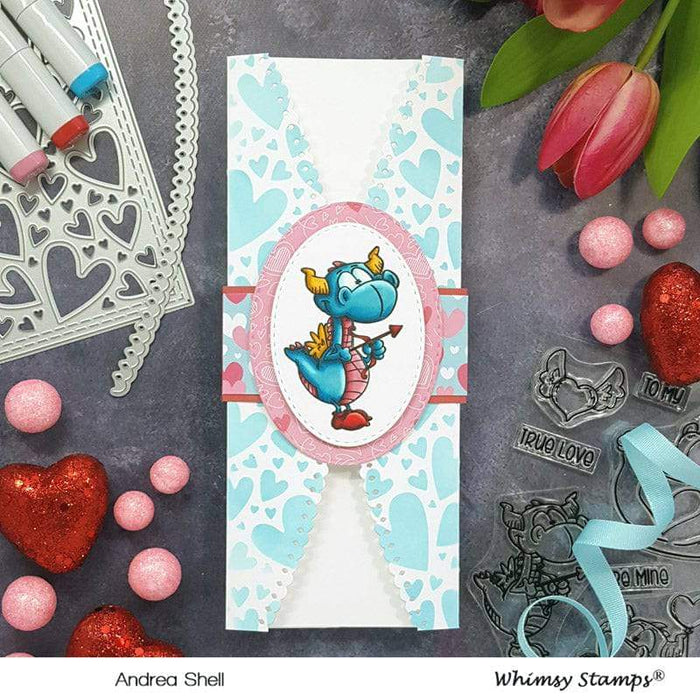 Slimline Envelope Edger Die Set - Whimsy Stamps