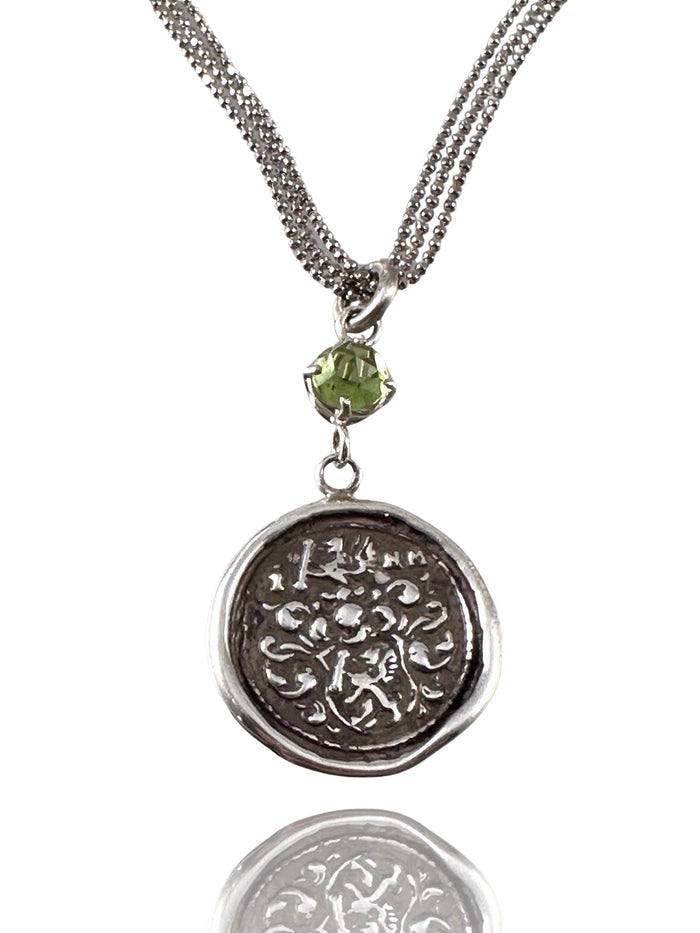 Small Shield Gryphon Necklace