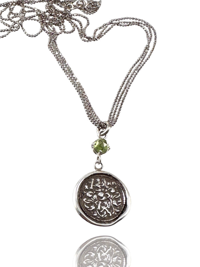 Small Shield Gryphon Necklace