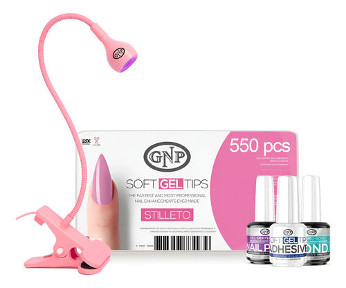 Stilleto y lampara rosa