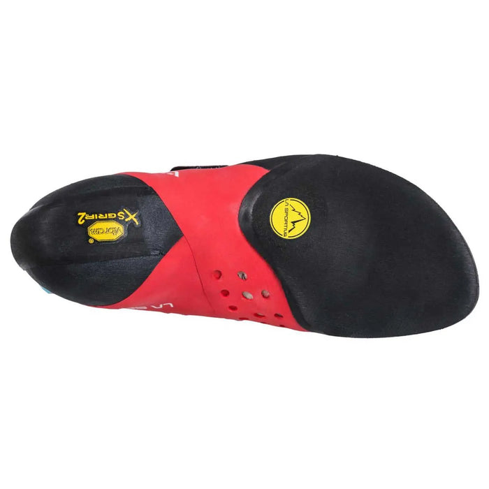 la sportiva solution comp womens rock climbing shoe hibiscus malibu blue 2