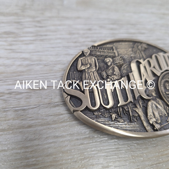 South Carolina Brass Belt Buckle
