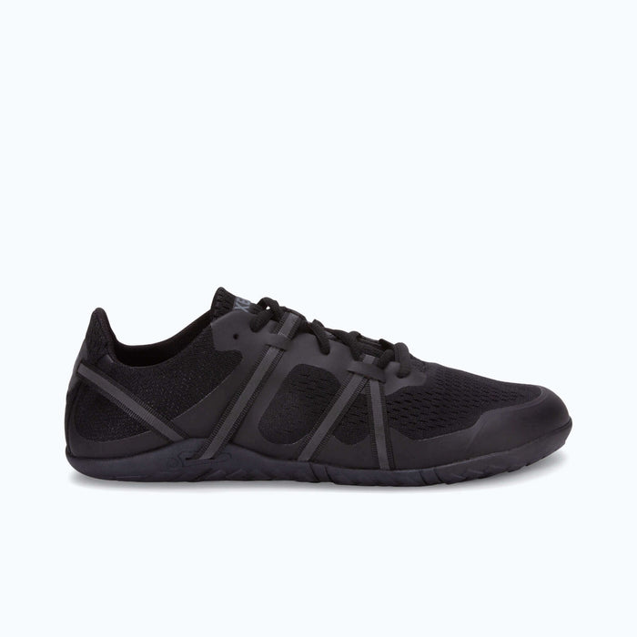 Xero Shoes Speed Force II Men Shoe in Black with Toe Facing Right