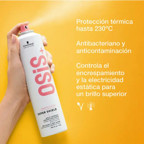 Spray Protector Super Shield Schwarzkopf Osis+ 300ml