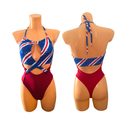 Star Stripes Cut-Out One-Piece Swimsuit 🇨🇻