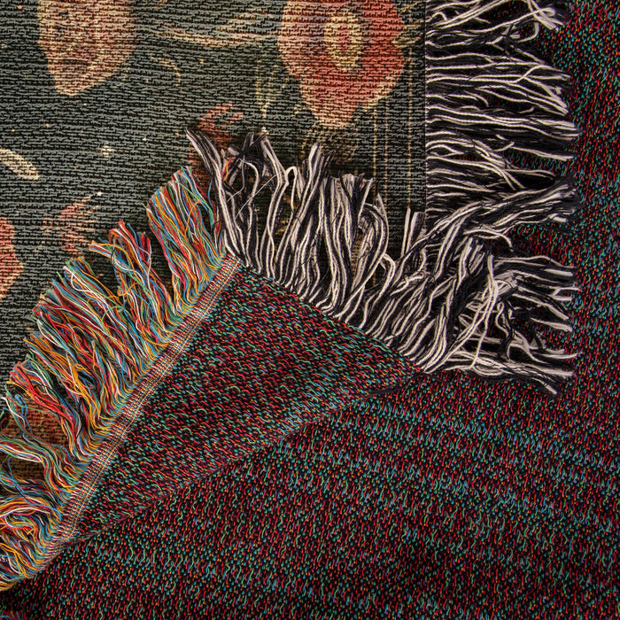 Starry Butterfly Woven Blanket
