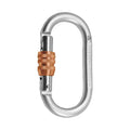 Rock Empire Steel Oval Screwgate Carabiner (O-KL-S) Climbing - Locking Carabiners  Mountain Equipment