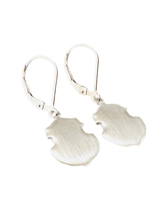 Sterling Shield Earring