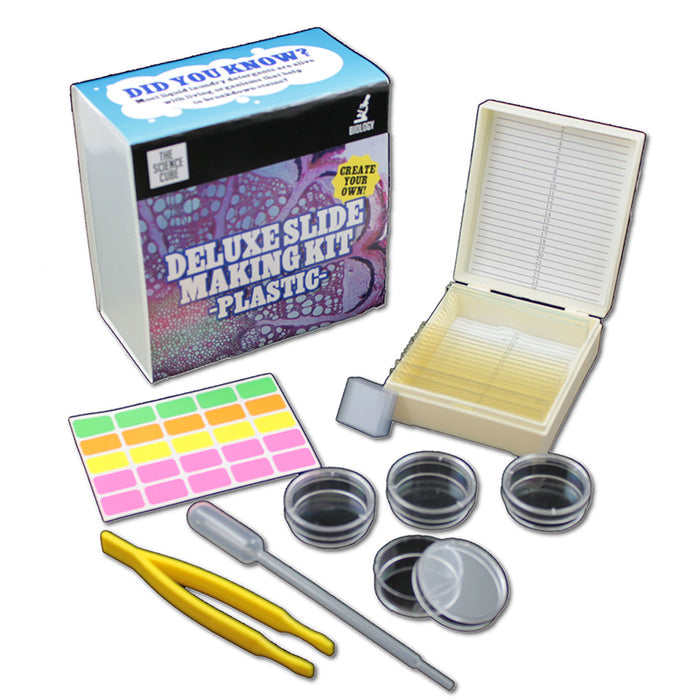Supertek Scientific Deluxe Slide Making Kit-Plastic (P71105)