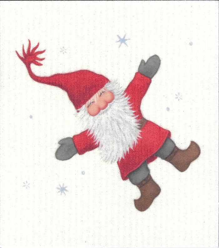Swedish Dishcloth - Eva Melhuish Cartwheel Gnome