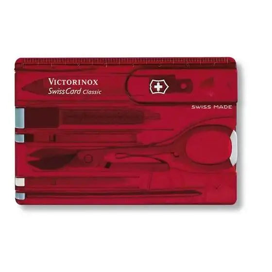 Victorinox Swiss Card Ruby Clam pack 0.7100 Swiss Army Knife