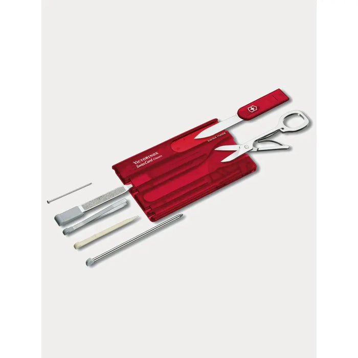 Victorinox Swiss Card Ruby Clam pack 0.7100 Swiss Army Knife