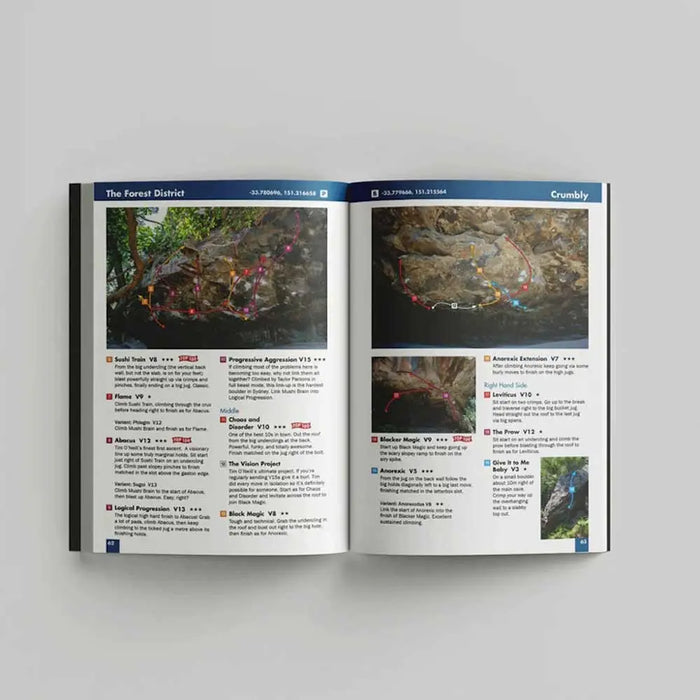 Lofty Climbing Sydney Bouldering Guide 1st Edition - 2023