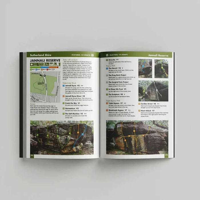 Lofty Climbing Sydney Bouldering Guide 1st Edition - 2023