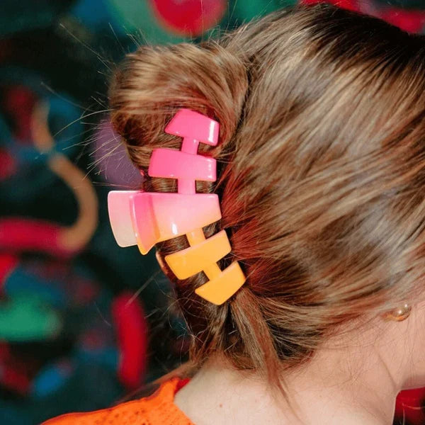 Teleties Classic Claw Clip -Day Rave