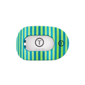 Teleties Flat Round Clip -Cabana Cutie