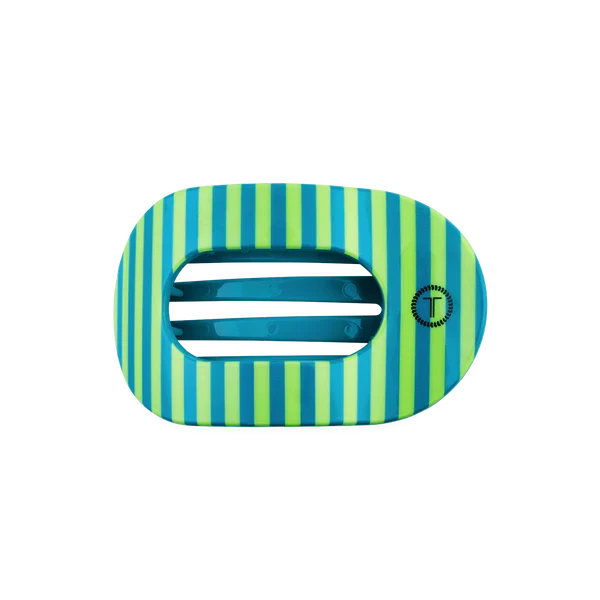 Teleties Flat Round Clip -Cabana Cutie