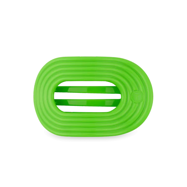 Teleties Flat Round Clip -Glow For It