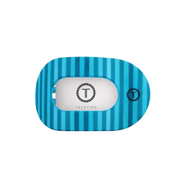 Teleties Flat Round Clip -Splash Zone