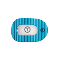 Teleties Flat Round Clip -Splash Zone