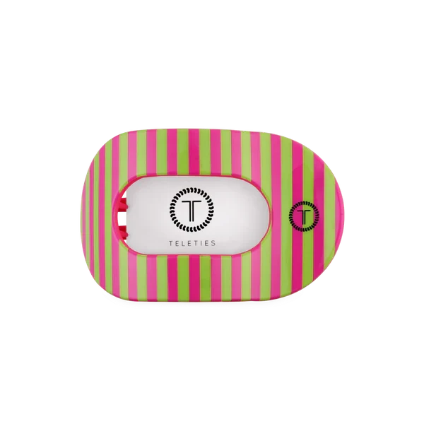Teleties Flat Round Clip -Summer Crush