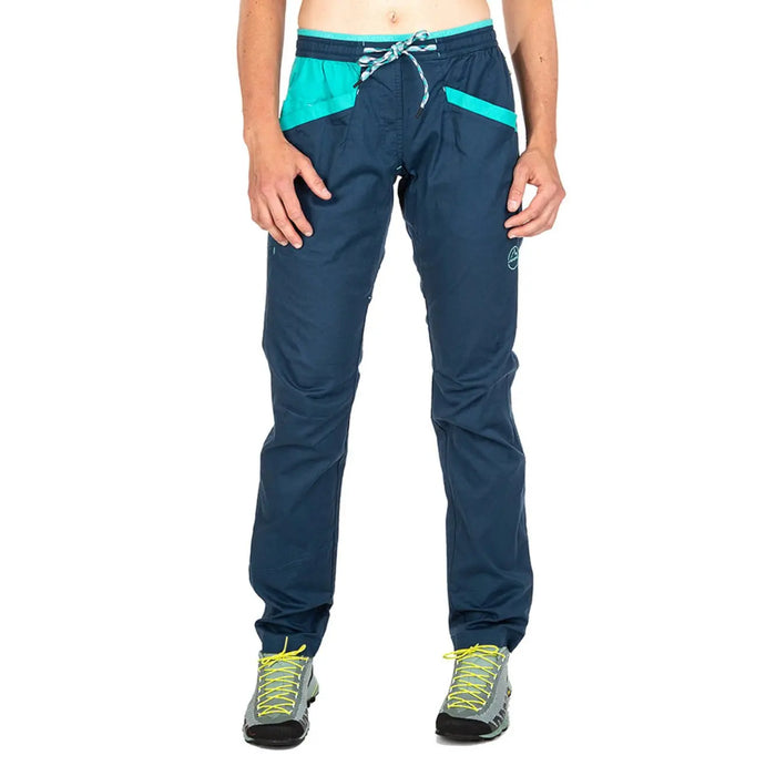 la sportiva womens temple climbing pant opal aqua